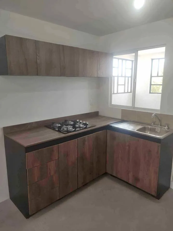 Cocina integral con barra desayunador