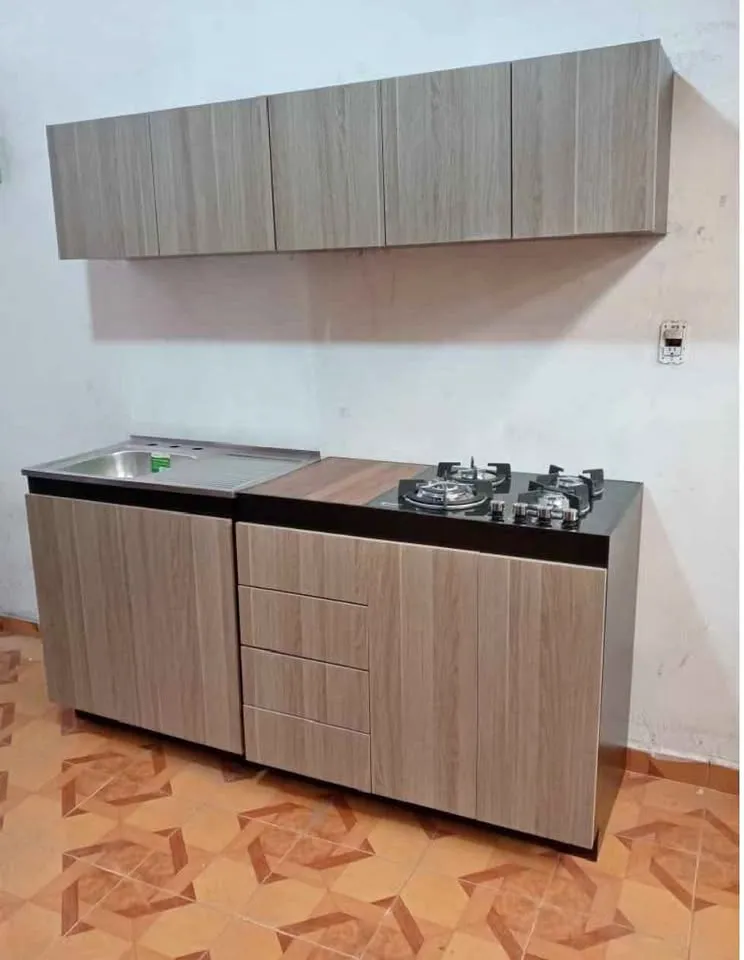 Cocina integral modular en MDF y melamina