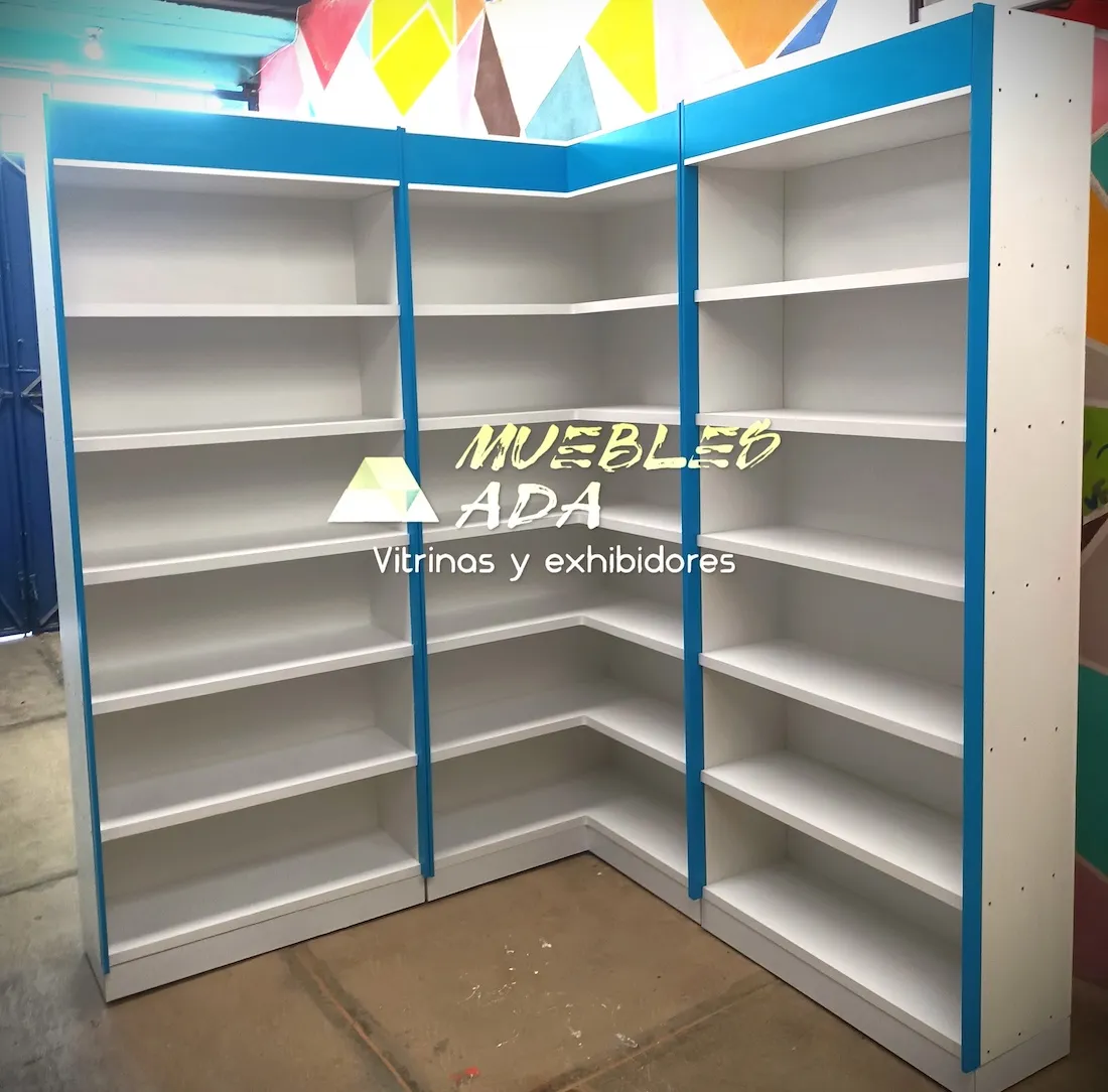 Muebles vitrinas modernos para farmacia