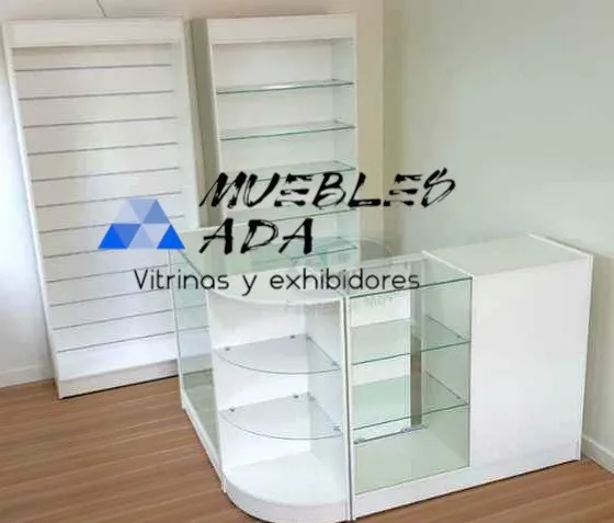 Vitrinas para farmacias y papelerías