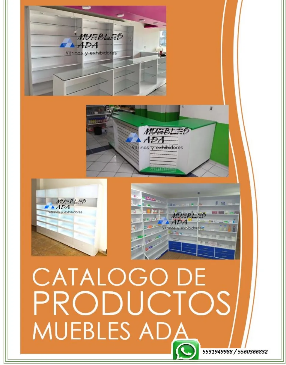 Vitrinas para papelerías