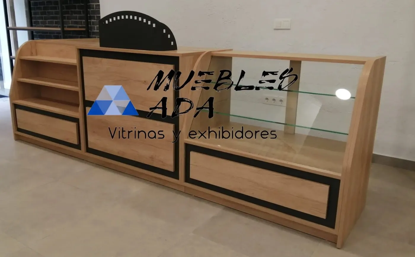 Mostrador para panaderia